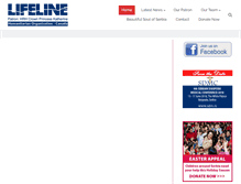 Tablet Screenshot of lifeline-canada.org